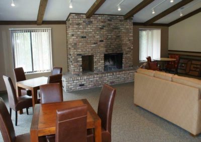 Forest Ridge Clubhouse Fireplace